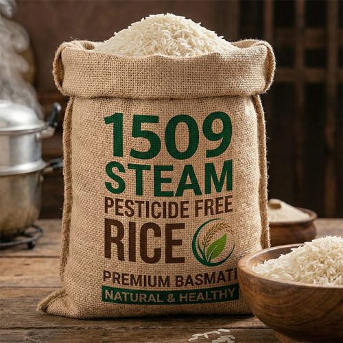 1509 Steam Pesticide Free Rice
