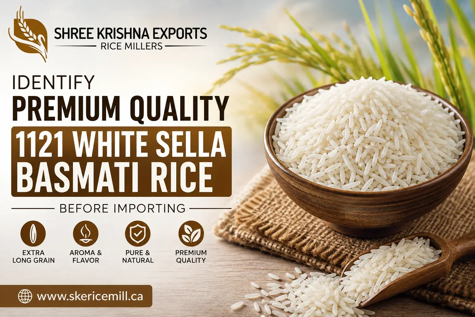 1121 White Sella Basmati Rice
