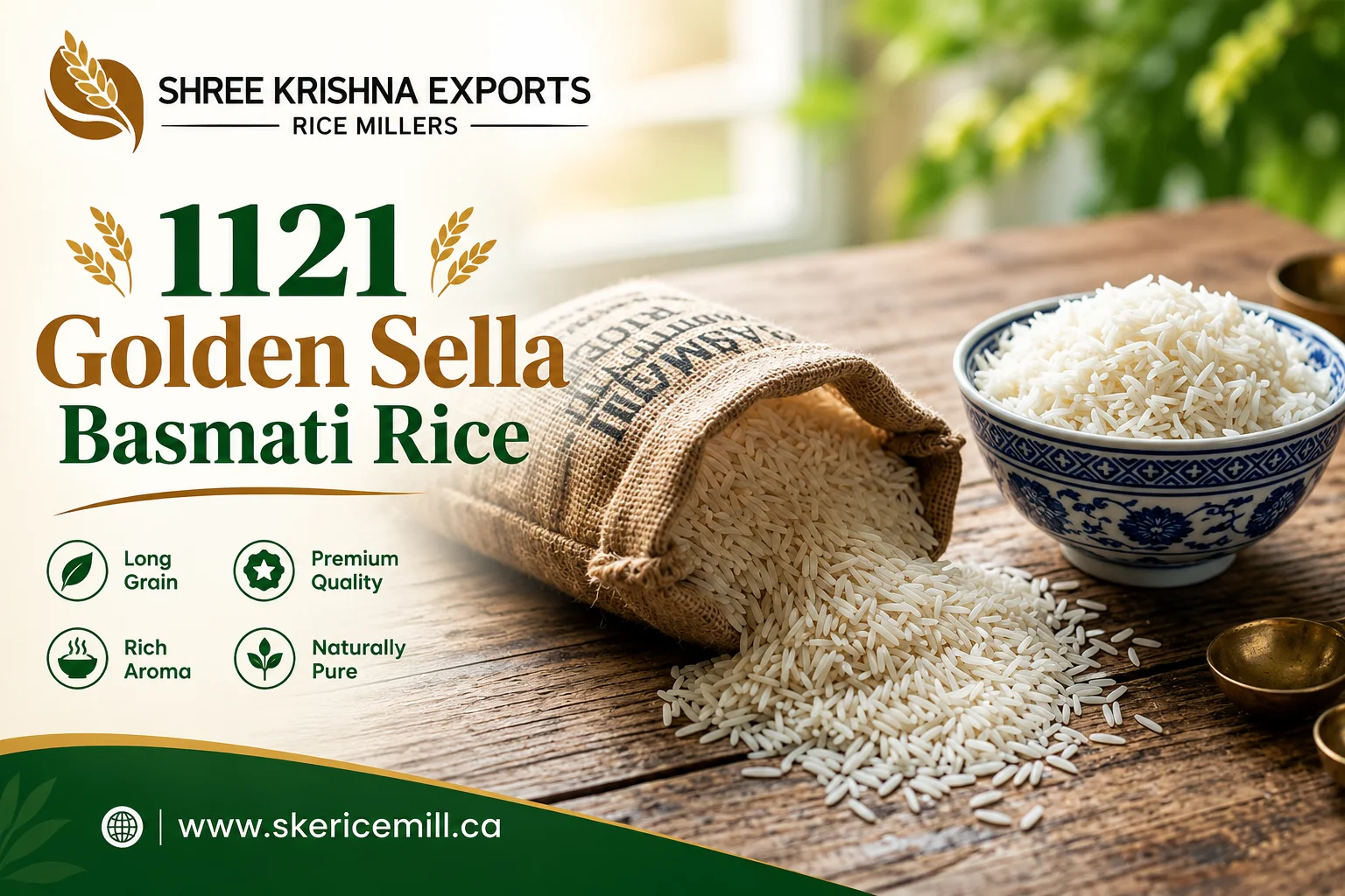 1121 Golden Sella Basmati Rice